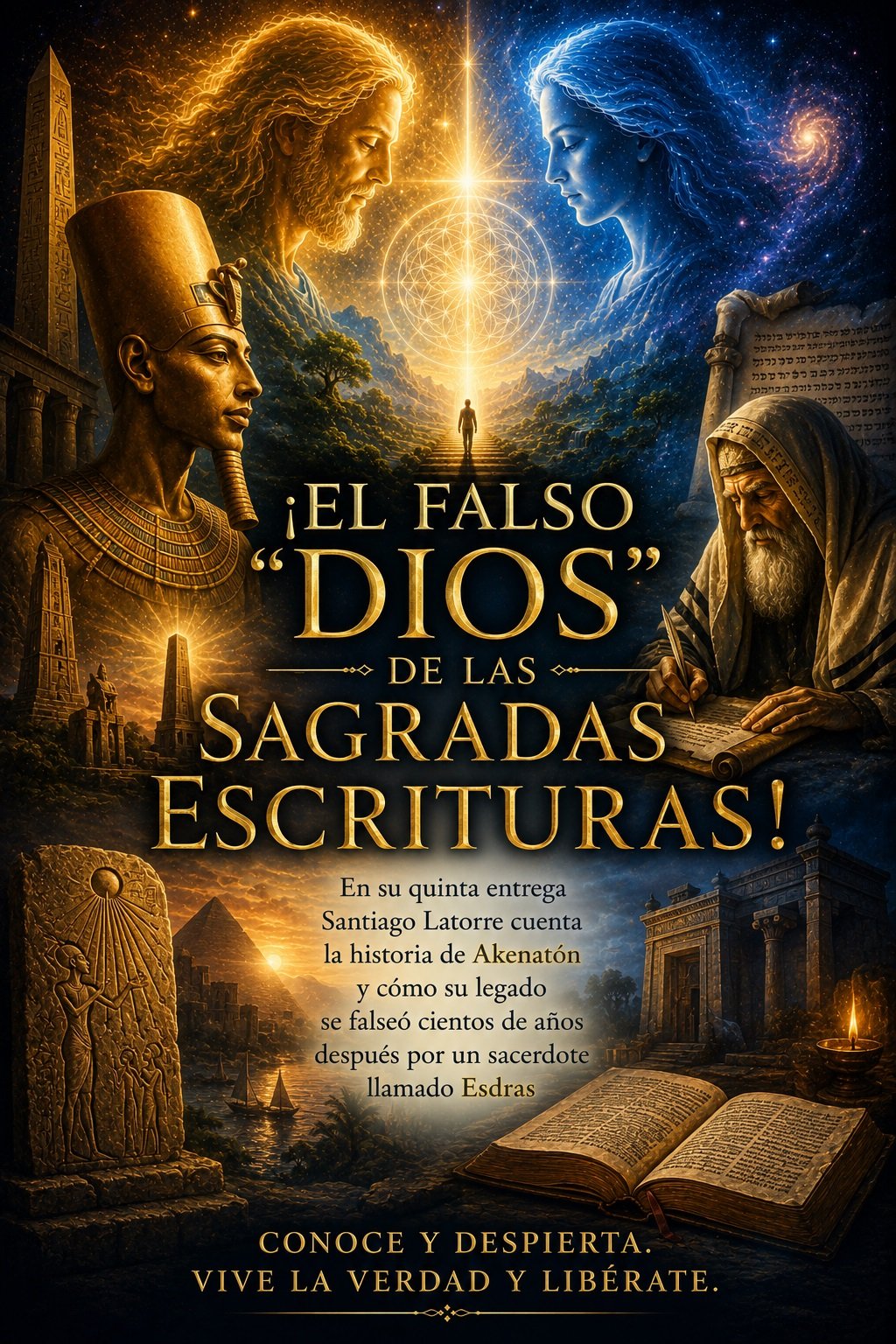 Portada de ¡El falso “Dios”, de las Sagradas Escrituras!